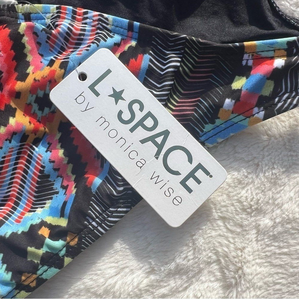 L*Space Cut Out Fringe One Piece Swimsuit - Picture 7 of 9